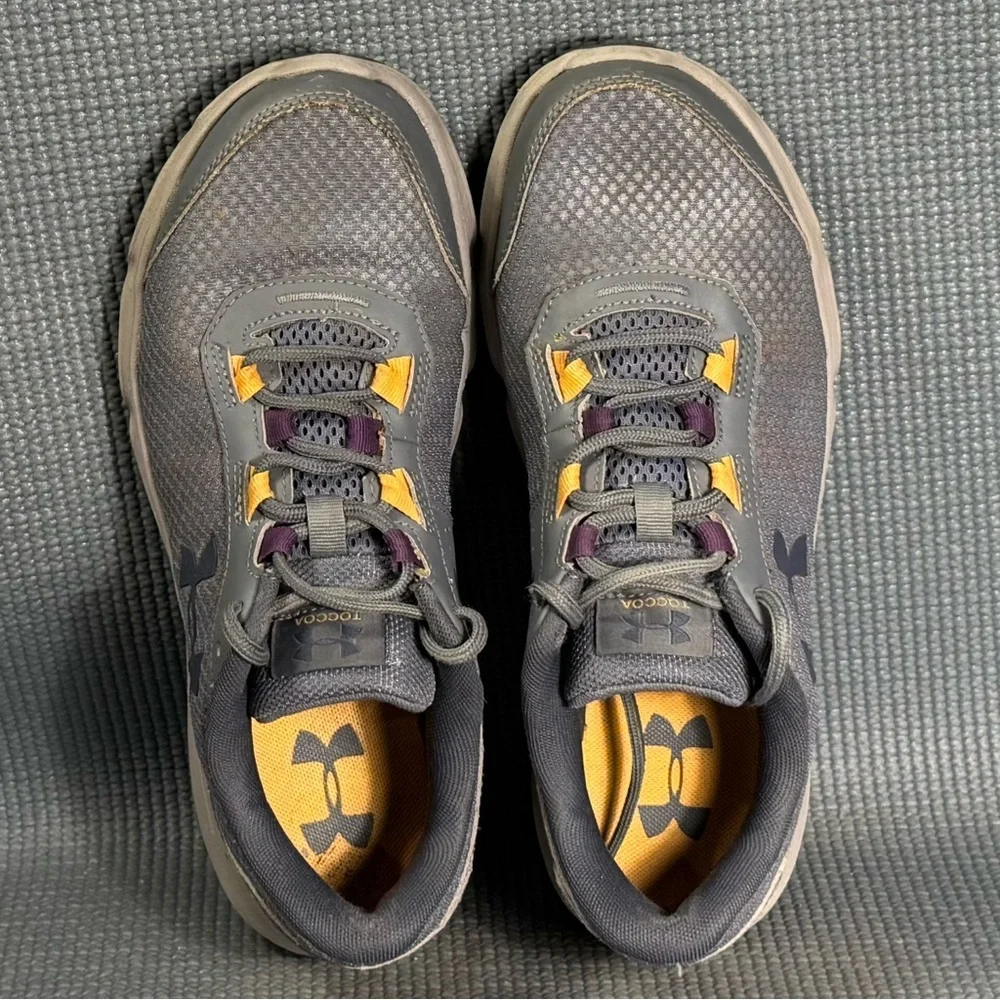 Under Armour Women's UA Gray‎ Toccoa Running Shoes Size 8.5